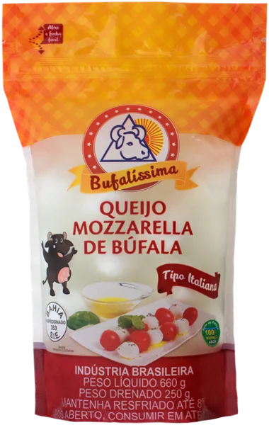 Mozzarella Bola Pequena 250g Saco